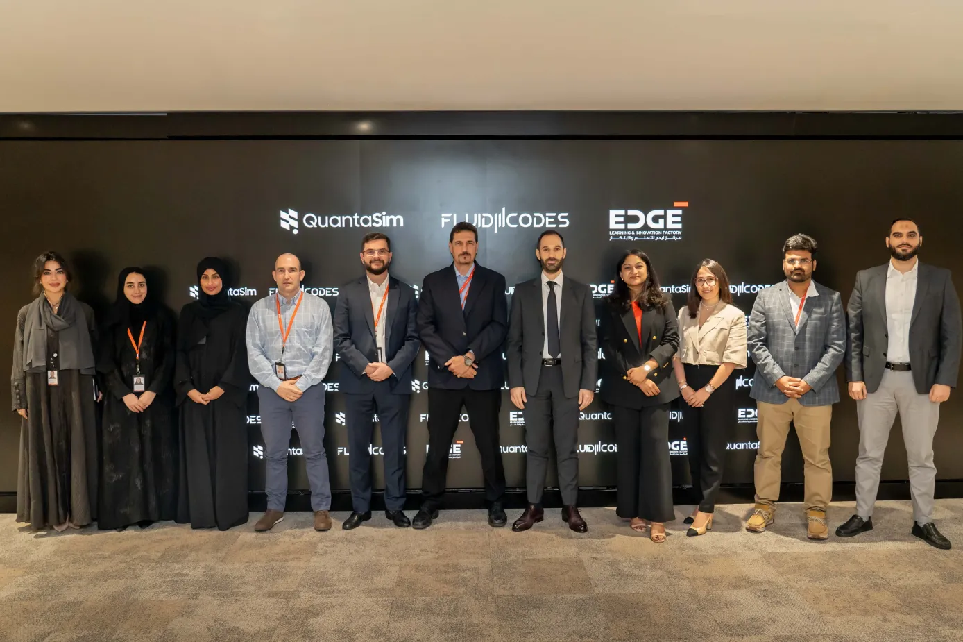 EDGE BRIDGE and Quantasim partnership